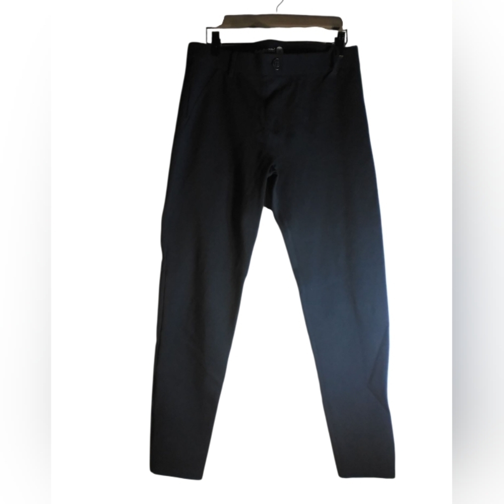Betabrand Womens Dark Blue Pull On Pants Size M Officewear Office Work Casual